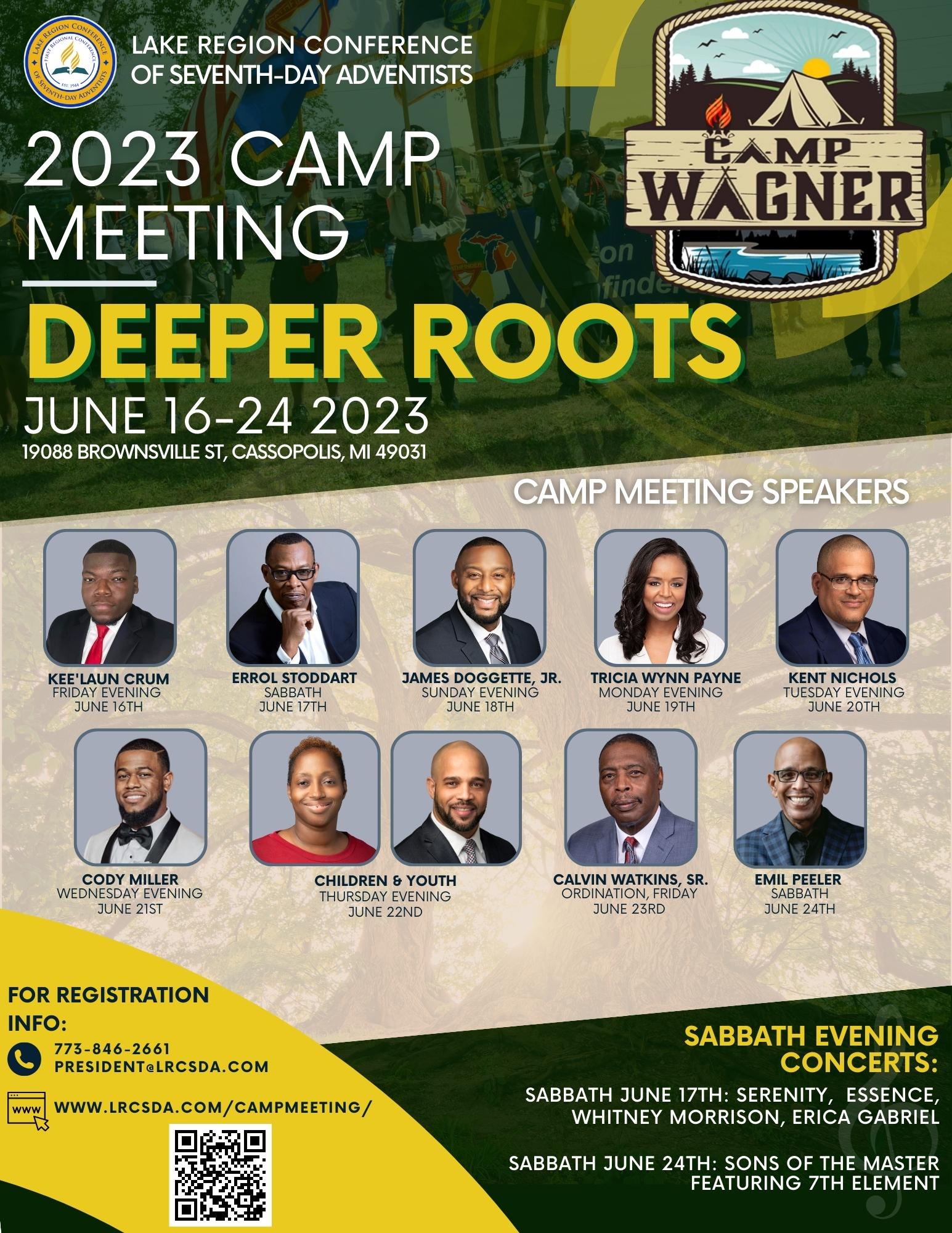 Camp Meeting Registration is Open